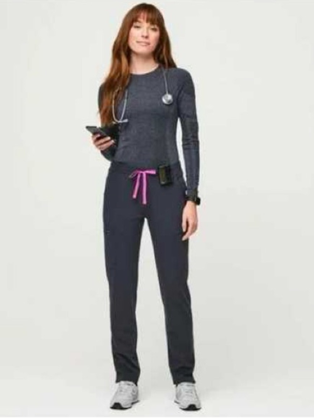 Figs Night Sky Yola High Waisted 2.0 - XS Petite Skinny Scrub Pants